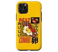 Kawaii Breakfast Combo - Cute Egg, Bacon and Sausage Cartoon Case for iPhone 11 Pro