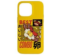 Kawaii Breakfast Combo - Cute Egg, Bacon and Sausage Cartoon Case for iPhone 14 Pro Max
