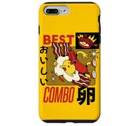 Kawaii Breakfast Combo - Cute Egg, Bacon and Sausage Cartoon Case for iPhone 7 Plus/8 Plus