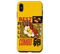 Kawaii Breakfast Combo - Cute Egg, Bacon and Sausage Cartoon Case for iPhone XS Max