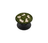 Kawaii Bunny Galaxy Cute Rabbit Starry Night Green Spiral PopSockets Adhesive PopGrip