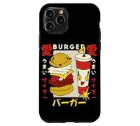 Kawaii Burger and Soda Japanese Retro Style Cute Cartoon Case for iPhone 11 Pro