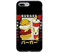 Kawaii Burger and Soda Japanese Retro Style Cute Cartoon Case for iPhone 7 Plus/8 Plus