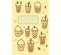 Kawaii Café Vibes Notebook: Bubble Tea, Coffee & Sweet Treats | Cute Aesthetic Journal for Girls, Teens & Students
