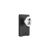 Kawaii Calico Cat Samurai Japanese Anime Kimono PopSockets PopWallet for MagSafe