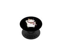 Kawaii Calico Maneki Neko Waving Cat Japan Lucky Cat PopSockets Adhesive PopGrip