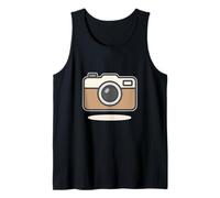 Kawaii Camera Cartoon Tank Top