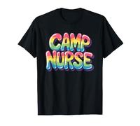 Kawaii Camp Nurse Nursing Appreciation Drip Unit School T-Shirt