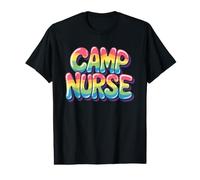 Kawaii Camp Nurse Nursing Appreciation Drip Unit School Value Graphic T-Shirt