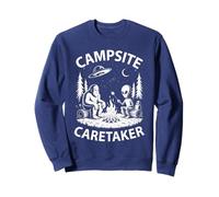 Kawaii CAMPSITE CARETAKER Bigfoot Alien Alien Bigfoot Sweatshirt