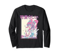 Kawaii Candycore Adorable Anime Girl Long Sleeve T-Shirt
