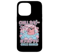 Kawaii Capybara Hot Spring Case for iPhone 14 Pro Max
