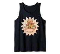 Kawaii Capybara Noodle Bowl Ramen Pals Tank Top