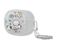 Kawaii Cartoon Dog Headphones Case for AIRPODS 1, 2, 3 Cute & Protective Design with forPUPPY Pendant (Airpod 3 (Airpod Pro (3rd))