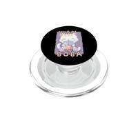Kawaii Cat Boba Anime Kitten Loving Bubble Tea Neko Cat PopSockets PopGrip for MagSafe