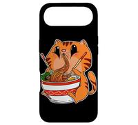 Kawaii Cat Eating Anime Japanese Noodles Ramen Case for iPhone Air