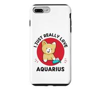 Kawaii Cat I Just Really Love Cute Aquarius Lover Case for iPhone 7 Plus/8 Plus