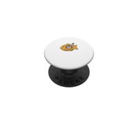 Kawaii Cat in Taiyaki Fish Waffle Neko PopSockets Adhesive PopGrip