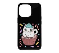 Kawaii Cat Kitty Cute Cupcake Candy Japanese Anime Neko Case for iPhone 13 Pro