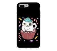Kawaii Cat Kitty Cute Cupcake Candy Japanese Anime Neko Case for iPhone 7 Plus/8 Plus
