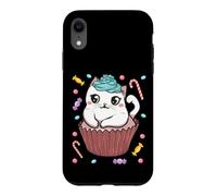 Kawaii Cat Kitty Cute Cupcake Candy Japanese Anime Neko Case for iPhone XR