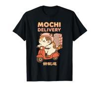 Kawaii Cat Mochi Delivery Japanese Harajuku T-Shirt