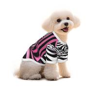 Kawaii Cat Op Art Dog T-Shirt Clothes Apparel Puppy Vest Pet and Elastic Tank Top Clothing, Dogs Cats Pullovers Cute Breathable Soft Small