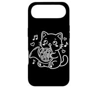 Kawaii Cat Playing French Horn Concert Band Case for iPhone Air