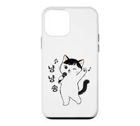 Kawaii Cat Singing Kpop Seoul South Korea Travel Souvenir Case for iPhone 12 mini