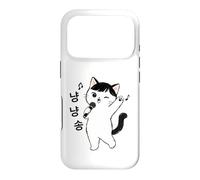 Kawaii Cat Singing Kpop Seoul South Korea Travel Souvenir Case for iPhone 17 Pro