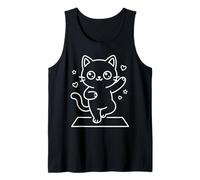 Kawaii Cat Yoga Pilates Tank Top