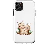 Kawaii Caterpillar Couple Adorable Larva Design Case for iPhone 11 Pro Max