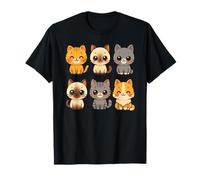 Kawaii Cats Kittens Cute Cat Lover T-Shirt