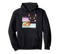 Kawaii Chibi Cat Ramen Anime Manga Japanese Otaku Pullover Hoodie