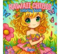 Kawaii Chibis: Adorable Coloring Book for Teens and Adults Featuring Cute Chibi Girls, Beautiful Outfits, and Wholesome Scenes for Fun and Relaxation