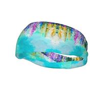 Kawaii Chicken Headbands for Women Non Slip face wash Makeup Headband Sports Running Headband Stretchy Sweat Band Fashion Wide Headbands for Women Head Bands Mens Sweatband