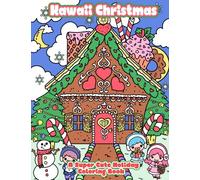 Kawaii Christmas: A Super Cute Holiday Coloring Book: Volume 6 (Kawaii, Manga and Anime Coloring Books for Adults, Teens and Tweens)