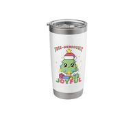 Kawaii Christmas Tree Tree-Mendously Joyful Stainless Steel Insulated Tumbler