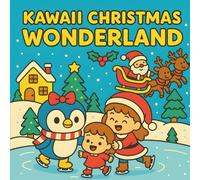 Kawaii Christmas Wonderland: A Cute & Happy Holiday Coloring Book for Boys and Girls
