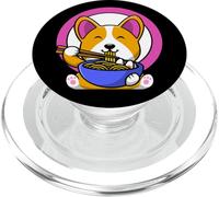 Kawaii Corgi Ramen Cute Japanese Manga Anime Dog PopSockets PopGrip for MagSafe