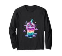Kawaii Cosmic Boba Long Sleeve T-Shirt