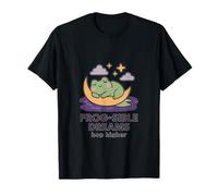 Kawaii Cottagecore Frog Moon Dreams Hop Higher T-Shirt
