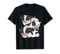 Kawaii Cows Farm Animal Cute Cows T-Shirt