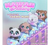Kawaii Critters: Theme Park Coloring Book, Cute animal Friends for Adults and Teens (Relaxing coloring book): A Day At The Theme Park