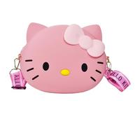 Kawaii Crossbody Bag with Adjustable Shoulder Strap, Zipper Handbag Cute Cartoon Coin Wallet Purse Shoulder Bag, Coin Pouch for Gifts Women Girls