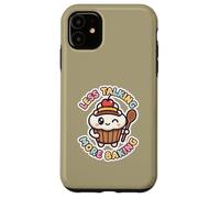 Kawaii Cupcake Less Talking More Baking Case for iPhone 11