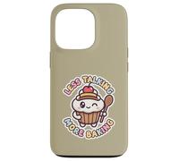 Kawaii Cupcake Less Talking More Baking Case for iPhone 13 Pro