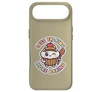 Kawaii Cupcake Less Talking More Baking Case for iPhone Air