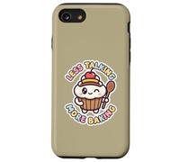 Kawaii Cupcake Less Talking More Baking Case for iPhone SE (2020) / 7/8
