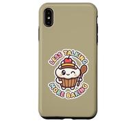 Kawaii Cupcake Less Talking More Baking Case for iPhone XS Max